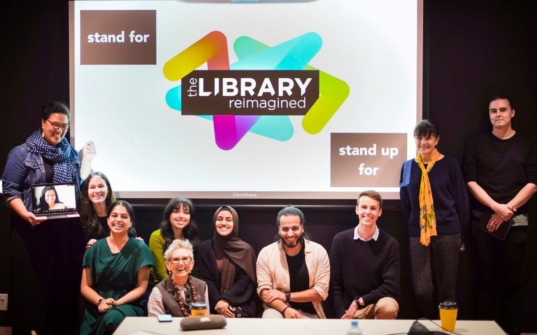 The Students as Partners team held a workshop on what the Library Reimagined would look like.