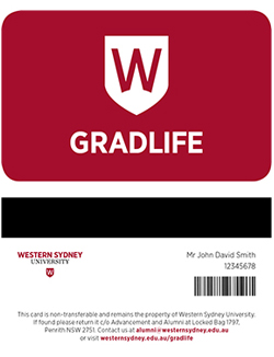 GradLife card