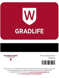 GradLife card